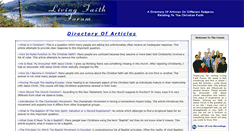 Desktop Screenshot of livingfaithforum.org